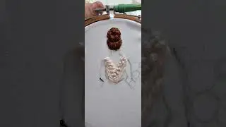 Making beautiful girl white gown making step by step