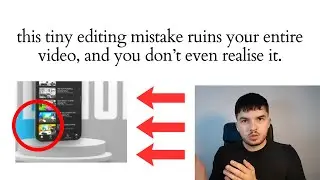 this tiny editing mistake is ruining your client's videos