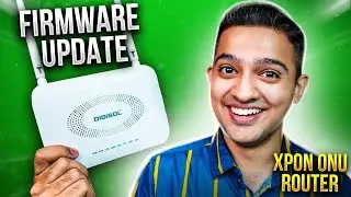Digisol DG-GR1321 XPON ONU Router Firmware Update !! 🔥