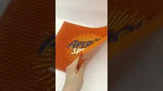 Bar mat: Aperol spritz