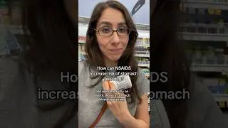 Pharmacist explains NSAID side effect (stomach bleeding) 💊 #shorts #health #medicine