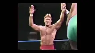 Paul Orndorff Steven Dane vs. Dusty Wolfe Tiger Conway - 1990 - WWA