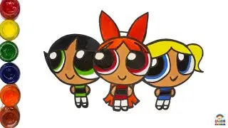 The Powerpuff Girls Drawing | Step by Step Art for Kids | Little Art Adventure