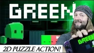 GREEN: Switch Review (Puzzle Platformer - Indie Game)