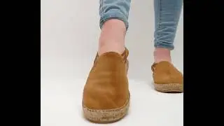 Toni Pons NURIA Ladies Suede Espadrille Sandals Tan | Shuperb&trade;