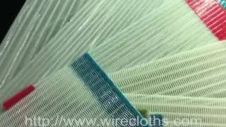 Large Air Permeability Paper Mills Polyester Mesh Conveyor Belt
