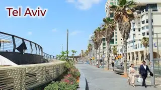 Beautiful Israel. A virtual walk from Jaffa to Tel Aviv Carmel Market, Israel