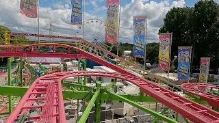 Crazy Mouse (Janssen) - Spinning Coaster - Onride - Eschweiler 2020 - Clip 2021 by kirmesmarkus