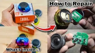 How to Repair JBL Mini Boost M5 Powerful Bluetooth Speaker Bass Boosted Full Review Video