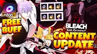 FREE 800 JADES BUFF! NEW UPDATED CONTENT PATCH & GIN INFO | Bleach Soul Resonance