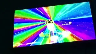 Mario kart Wii Jetsetter rainbow road 2/3 moon jump