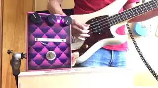 Fat Wizard Fuzz on bass Joe Parker Guitars