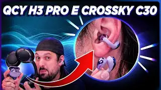 OS FONES que NÃO CAEM DO OUVIDO: QCY Crossky C30!