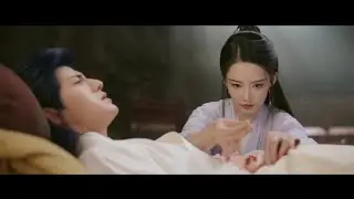 Wang Hong Yi was in pain after his stomach was injured/drama sick male#sick #sickboy #hurt
