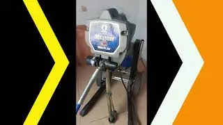 how to DIY spray with (use) MAGMUN X7 AIRLESS SPRAY and Clean it after use.
