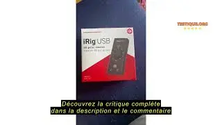 Avis sur la IK Multimedia iRig USB, interface USB-C pour guitare et basse pour Mac, PC, iPad et iPho