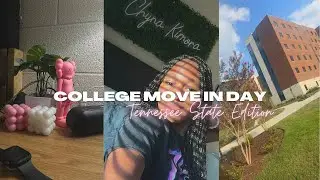 HBCU COLLEGE MOVE IN DAY VLOG | TENNESSEE STATE 2022