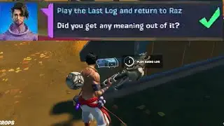 Play The Last Log And return To Raz - Fortnite