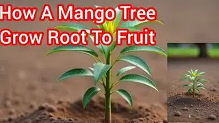 Mango Plant Growth from Root to Fruit | Complete Life Cycle of Mango Tree 🌱🥭