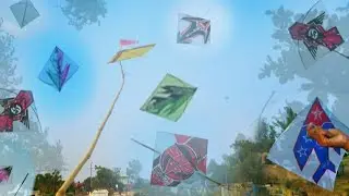 EDAN HUJAN LAYANGAN PUTUS SAMPAI BANJIR | Layang Layang | Kite