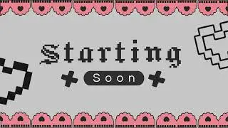 Vtuber Overlay Design Personal Proyect | Meruchan 🌸🖤