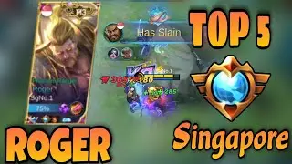 ROGER PRIME SKIN FIEND HINTER IS HERE ❤🔥 | TOP 1 GLOBAL ROGER GAMEPLAY | MLBB