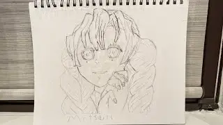 Time lapse of drawing Mitsuri #drawing #timelapse #first #demonslayer #mitsuri #art #fanart 