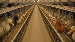 Amazing duck farm - Duck farming technology - Duck production process | Modern duck farming
