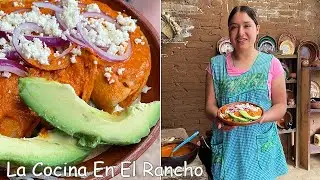 Ya Conocen Enchiladas de Ajonjolí? La Cocina En El Rancho