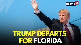 Trump LIVE: U.S. President Donald Trump Departs For Mar-A-Lago From Joint Base Andrews | N18G