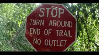 Can You actually walk from Sunset Park to  Lakeside Forest Wilderness Area in Branson Mo