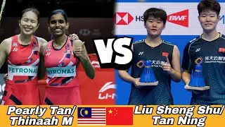 Absolutely Pearly Tan/Thinaah M (MAS) vs Liu Sheng Shu/Tan Ning (CHN)