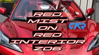 2022 Corvette Z06 / Red Mist Metallic Tintcoat / Adrenaline Red Interior