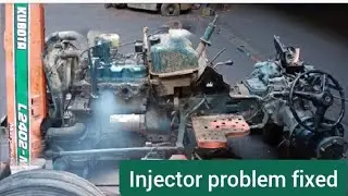 bad injector fixed Kubota L2402 / D1402 tractors&marine mechanic