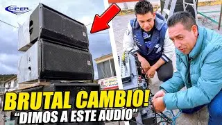 SONO BIEN POTENTE Y DIFERENTE ESTE EQUIPO DE AUDIO QUE USAN PARA UN DUETO!