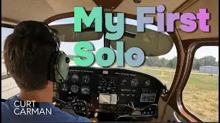 Student Pilot First Solo