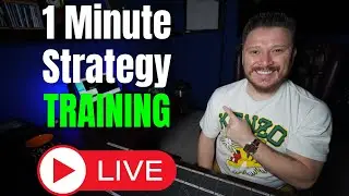 🟢🤑1 Minute Strategy FULL LIVE TRAINING!😈🟠