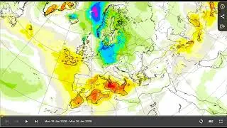 Il tempo sino a fine mese si parte con una tempesta al sud e in Sardegna