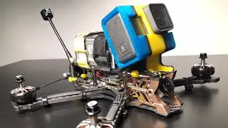 Speedy bee frame v2 with toa karearea motors 2450kv flight footage