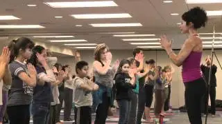 Yoga Class sponsored by Zobha.com at San Francisco Yoga Journal Conference 2011