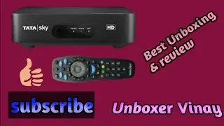 TATA Sky HD Unboxing