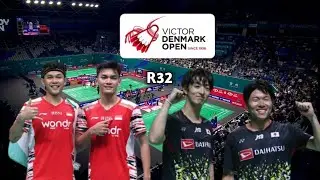 Fajar Alfian/Shohibul Fikri (INA) VS Kenya Mitsuhashi/Hiroki Okamura (JPN) DENMARK OPEN 2025