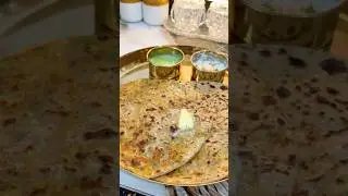 👉 Dhaba-style Soft Aloo Paratha 😍 #viral #recipe #food #alooparatha #dhabastyle #cooking #flavor