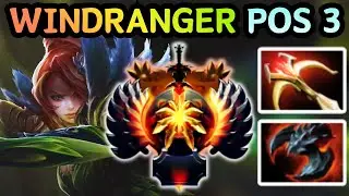 🔥 NEW PATCH 7.40b !!! WINDRANGER OFFLANE POS 3 BUILT DIFFERENT | DOTA 2 GAMEPLAY 🔥