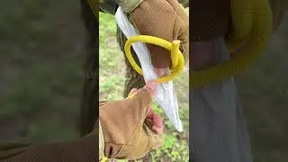 Incredible Tarp Corner Knot - Simple but works