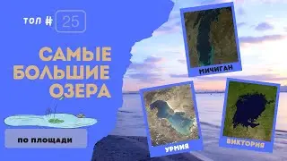 The largest lakes in the world