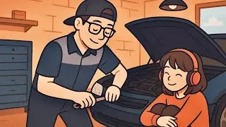 Chill while I work - Lofi Mechanic ASMR Ep1