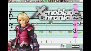 Super Mario Paint: Satorl Marsh (Night) - Xenoblade Chronicles