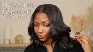 My Favorite Hair Products for Relaxed Hair | Product for Silky & Soft Hair | Niara Alexis