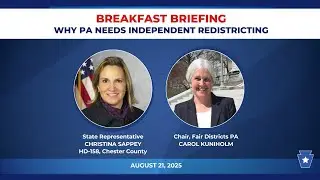 Represent PA Breakfast Briefing: Why PA Needs Independent Redistricting